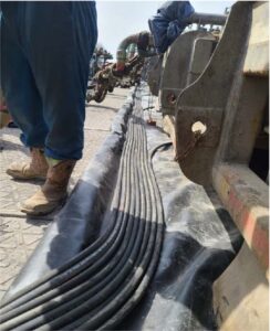 Fuel Line on Location